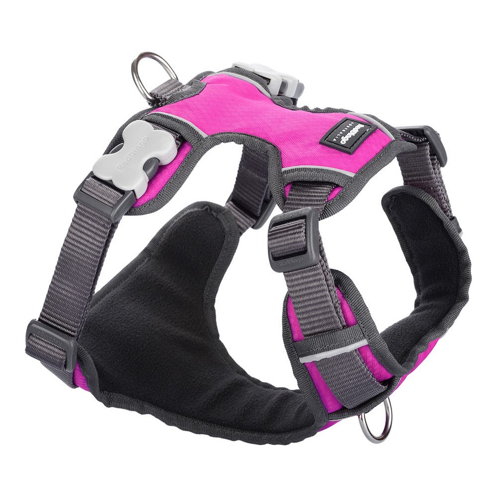 Dog Harness Red Dingo Padded – Fuchsia (Size S)