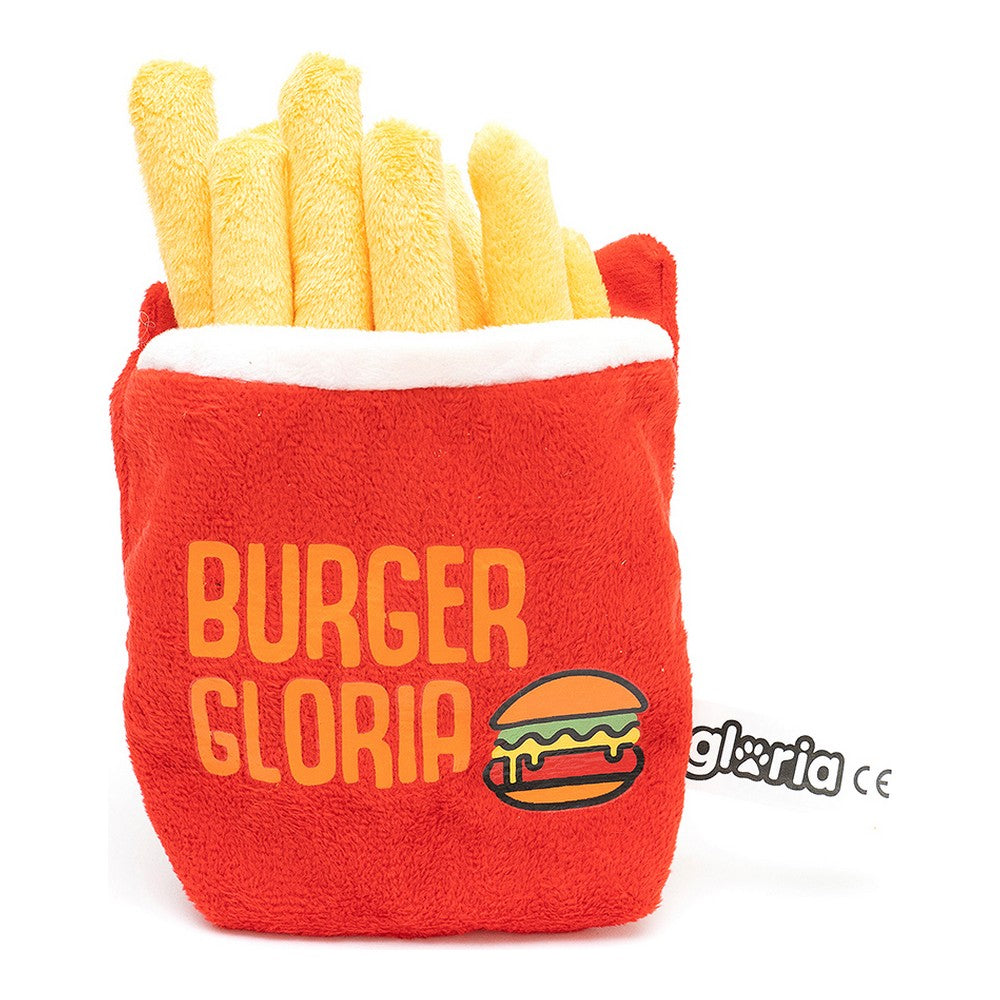 Plush Fries Dog Toy – Soft & Squeaky