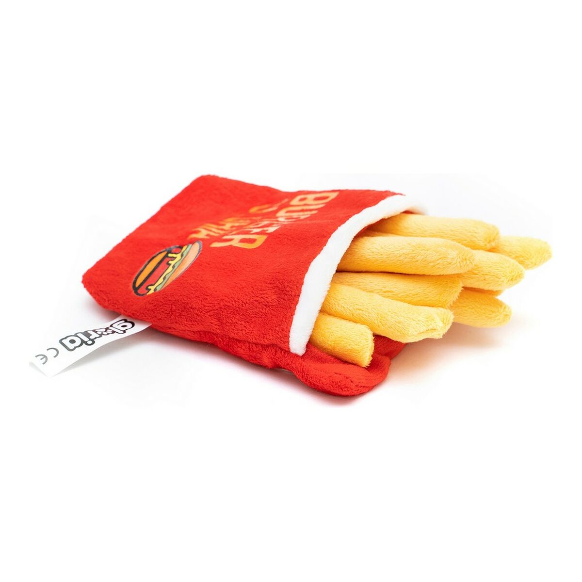 Plush Fries Dog Toy – Soft & Squeaky